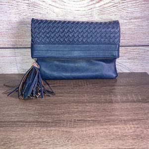 Womens Urban Expressions Navy Blue Loretta Clutch